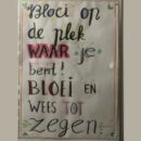 Meditatie |“Bloei waar je geplant bent!”|